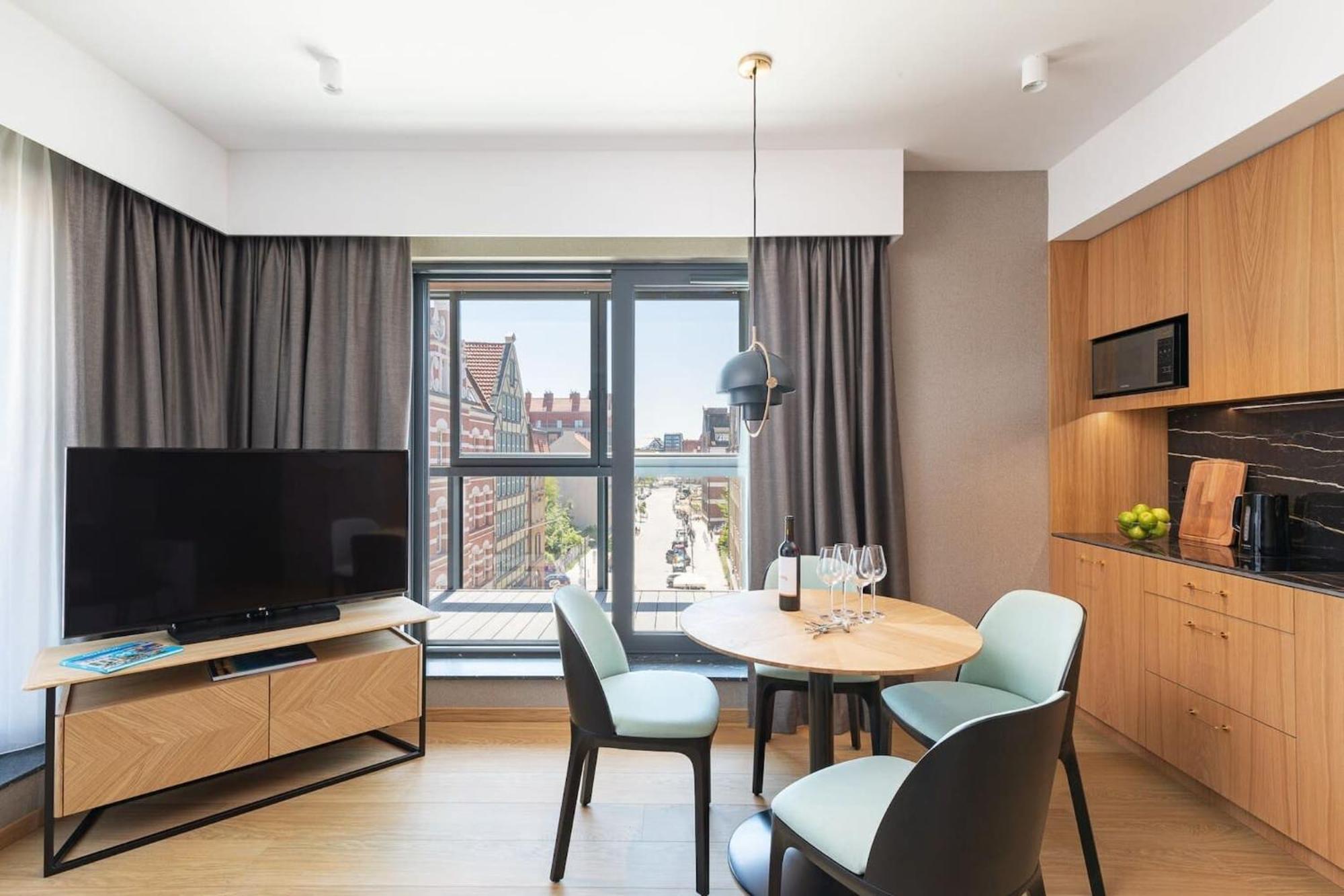 Apartamenty Deo Plaza By Rent Like Home 格但斯克 外观 照片