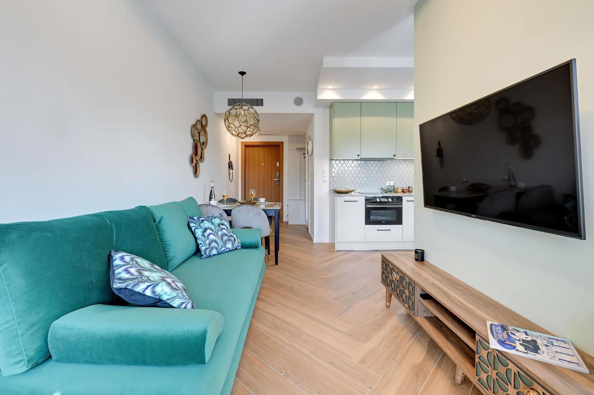 Apartamenty Deo Plaza By Rent Like Home 格但斯克 外观 照片