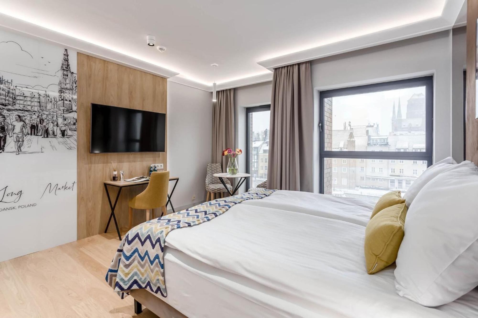 Apartamenty Deo Plaza By Rent Like Home 格但斯克 外观 照片