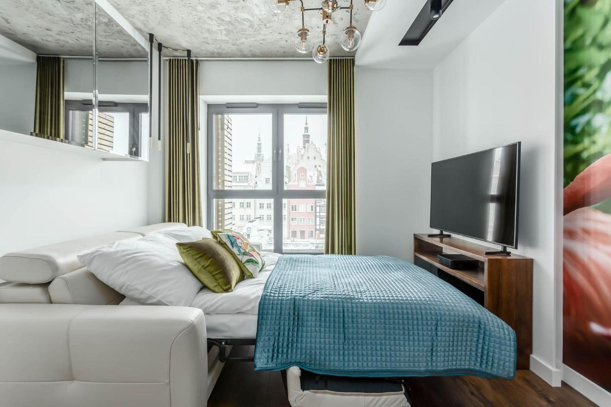 Apartamenty Deo Plaza By Rent Like Home 格但斯克 外观 照片