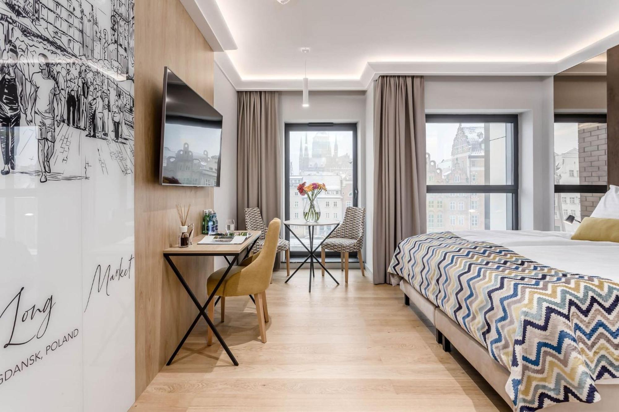 Apartamenty Deo Plaza By Rent Like Home 格但斯克 外观 照片
