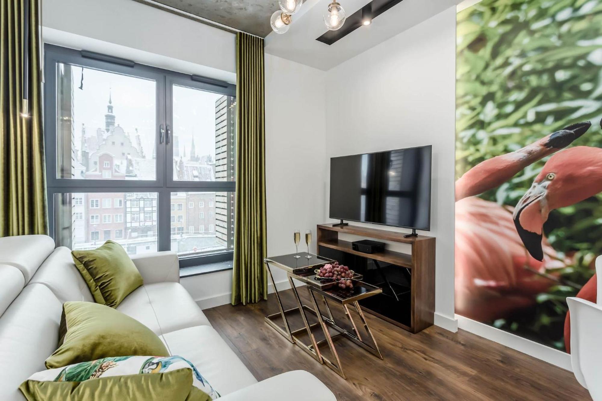 Apartamenty Deo Plaza By Rent Like Home 格但斯克 外观 照片