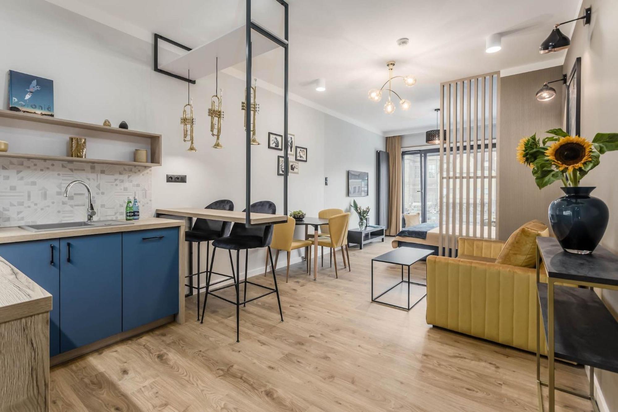 Apartamenty Deo Plaza By Rent Like Home 格但斯克 外观 照片